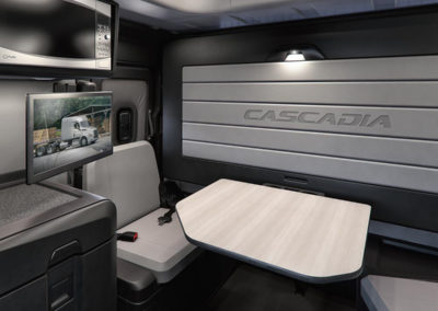New Cascadia Driver Lounge